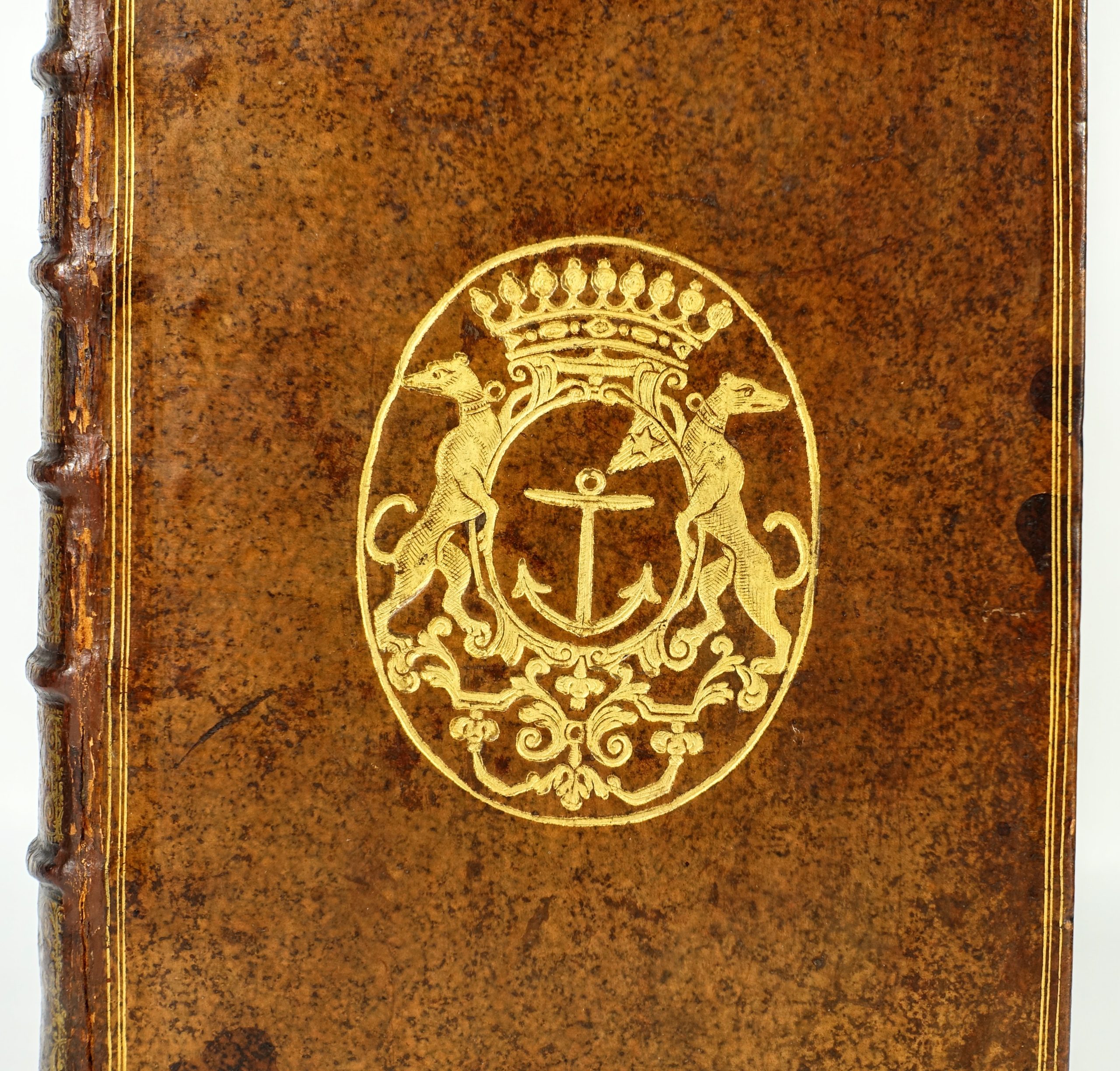 ALETHEO Theophilo - Polygamia Triumphatrix. 1682, rare ouvrage en faveur de la polygamie. Reliure aux armes du président à la chambre des comptes de Paris – Image 3