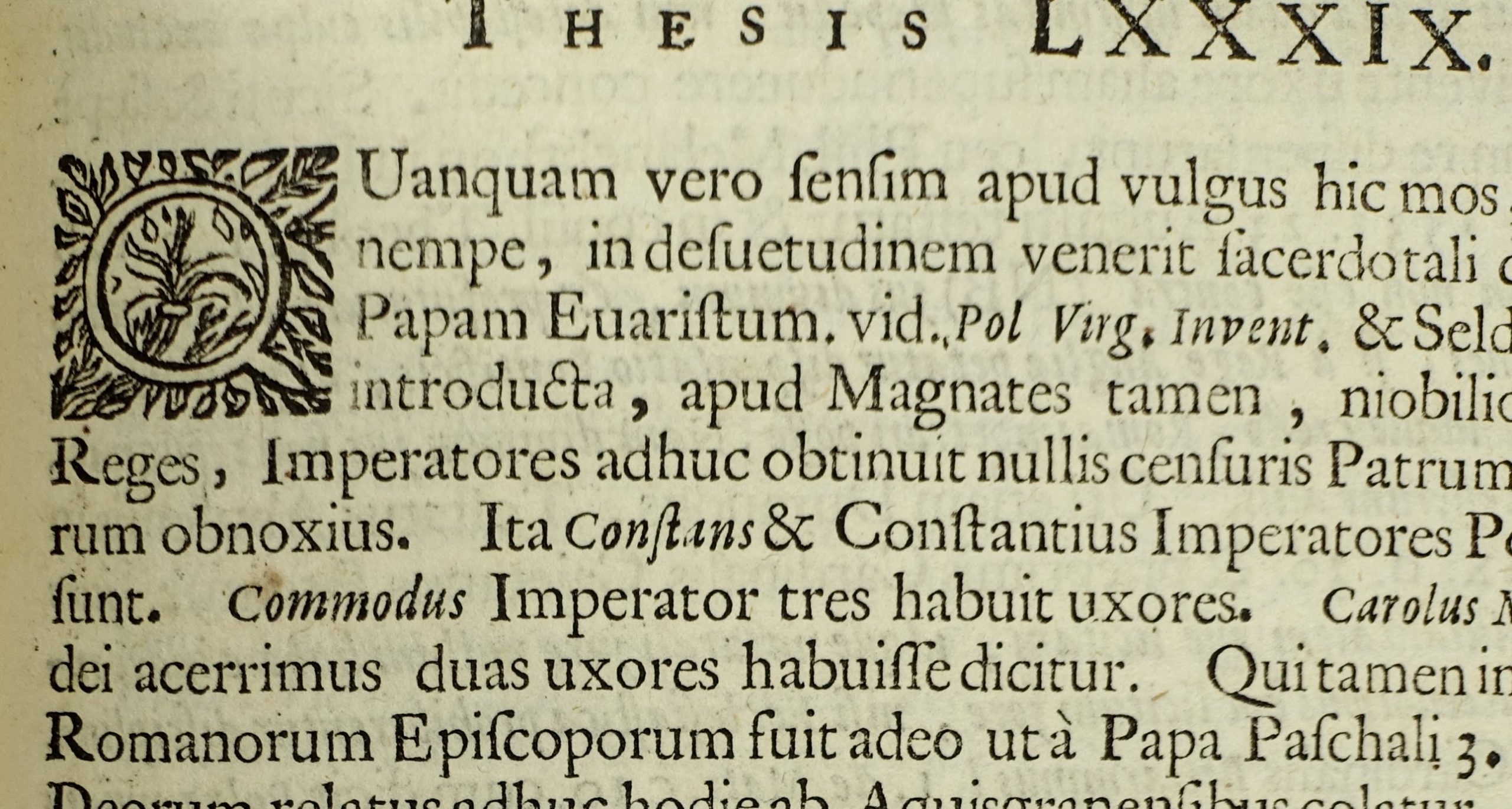 ALETHEO Theophilo - Polygamia Triumphatrix. 1682, rare ouvrage en faveur de la polygamie. Reliure aux armes du président à la chambre des comptes de Paris – Image 14