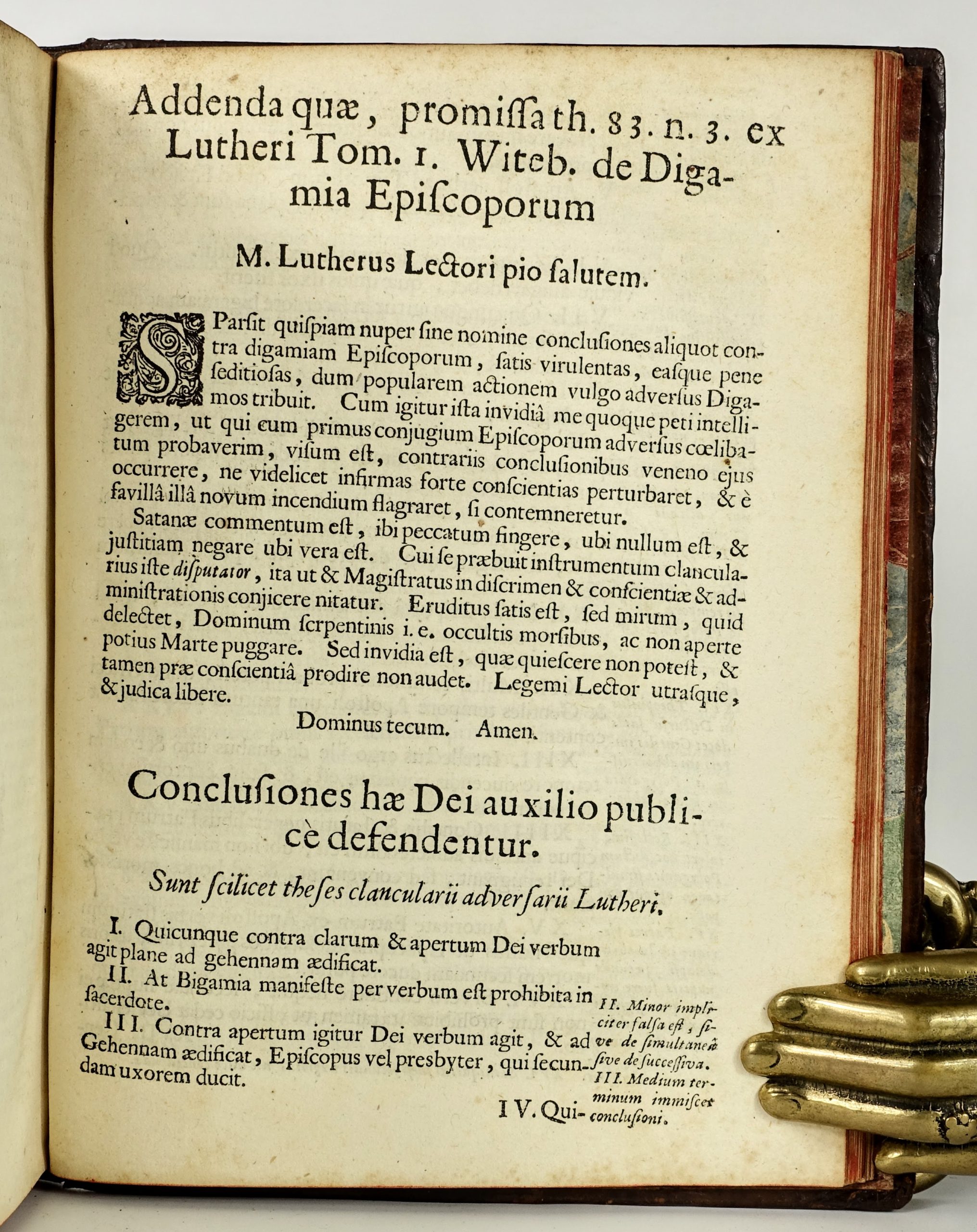 ALETHEO Theophilo - Polygamia Triumphatrix. 1682, rare ouvrage en faveur de la polygamie. Reliure aux armes du président à la chambre des comptes de Paris – Image 16
