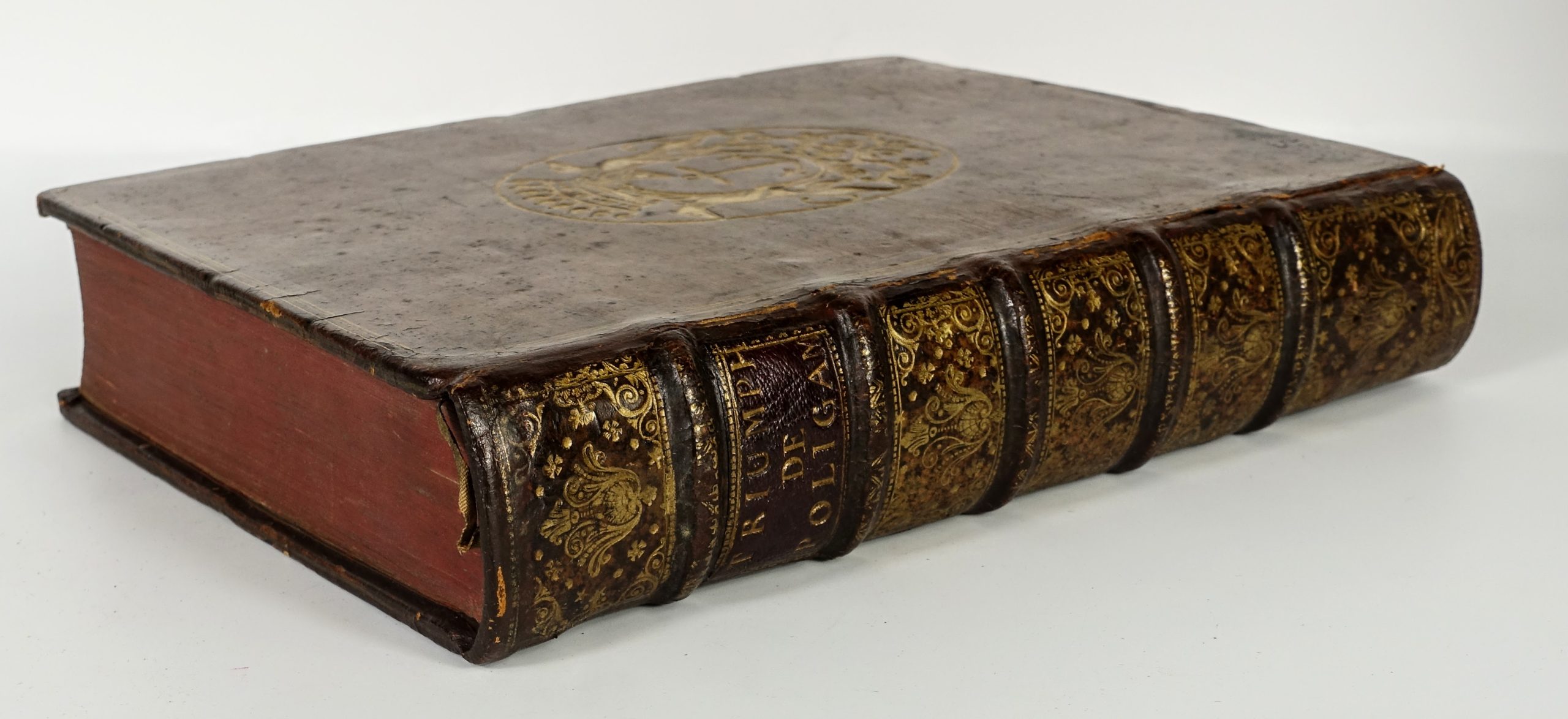 ALETHEO Theophilo - Polygamia Triumphatrix. 1682, rare ouvrage en faveur de la polygamie. Reliure aux armes du président à la chambre des comptes de Paris – Image 23