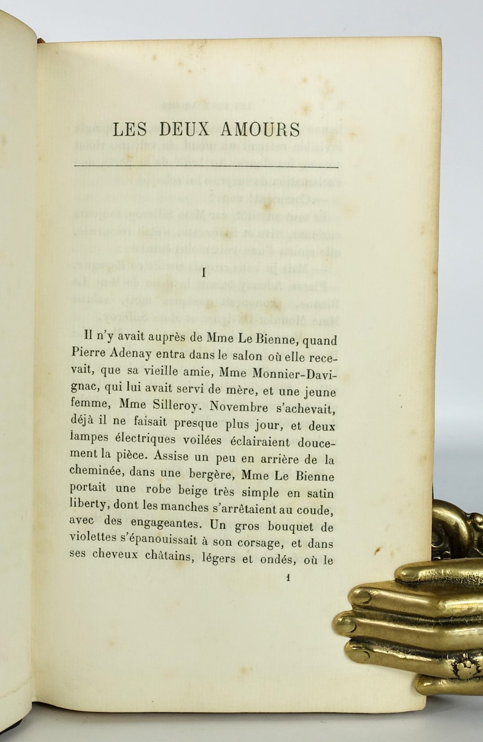 ACKER Paul - Les deux amours. EO 1914 num 1/15 sur Hollande, reliure maroquin signée – Image 5