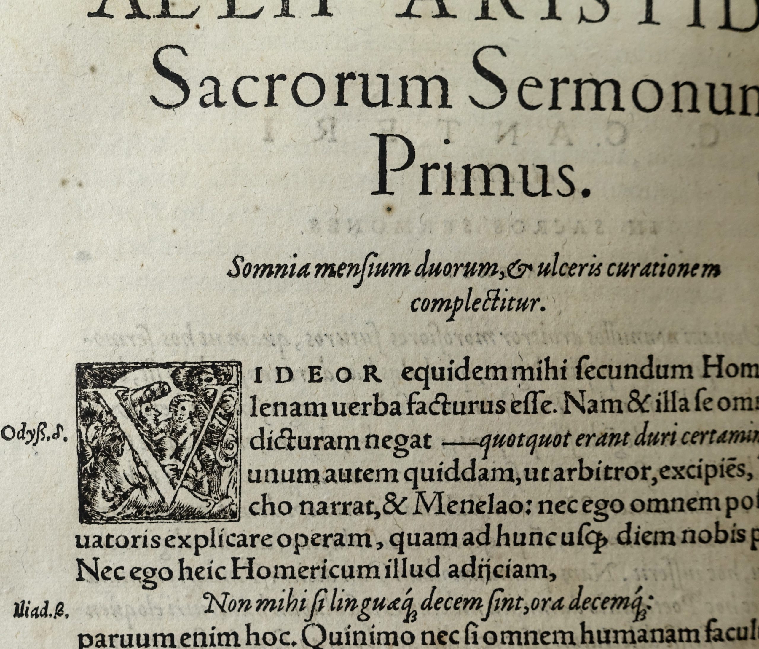 AELIUS Aristide - CANTER Willem - Aelii Aristidis Adrianensis Oratoris Clarissimi Orationum. 1566, in-folio, rarissime – Image 12
